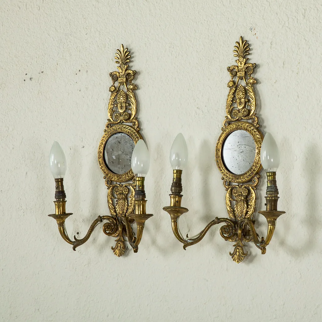 Pair of Directoire Sconces