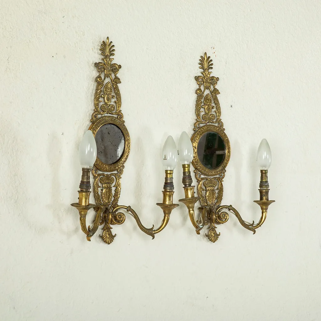 Pair of Directoire Sconces