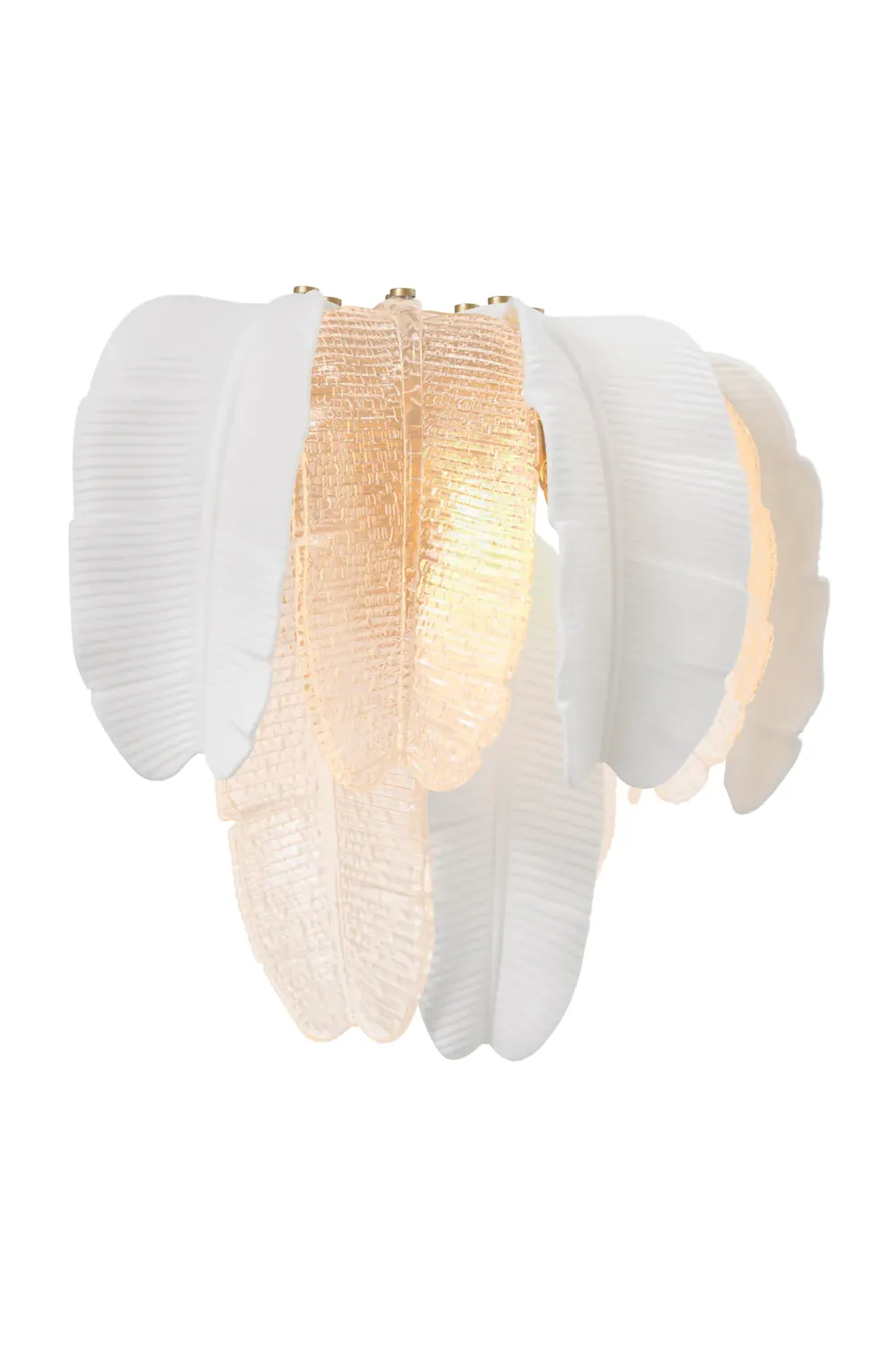 Palm Textured Glass Wall Lamp | Eichholtz Saint Lucia