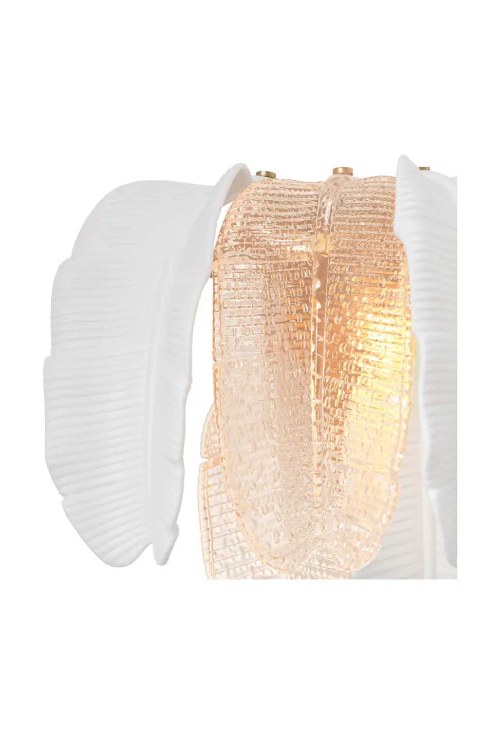 Palm Textured Glass Wall Lamp | Eichholtz Saint Lucia