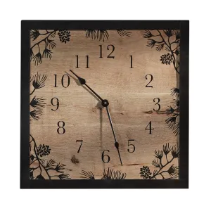 Pine Tree Tops Wall Clock