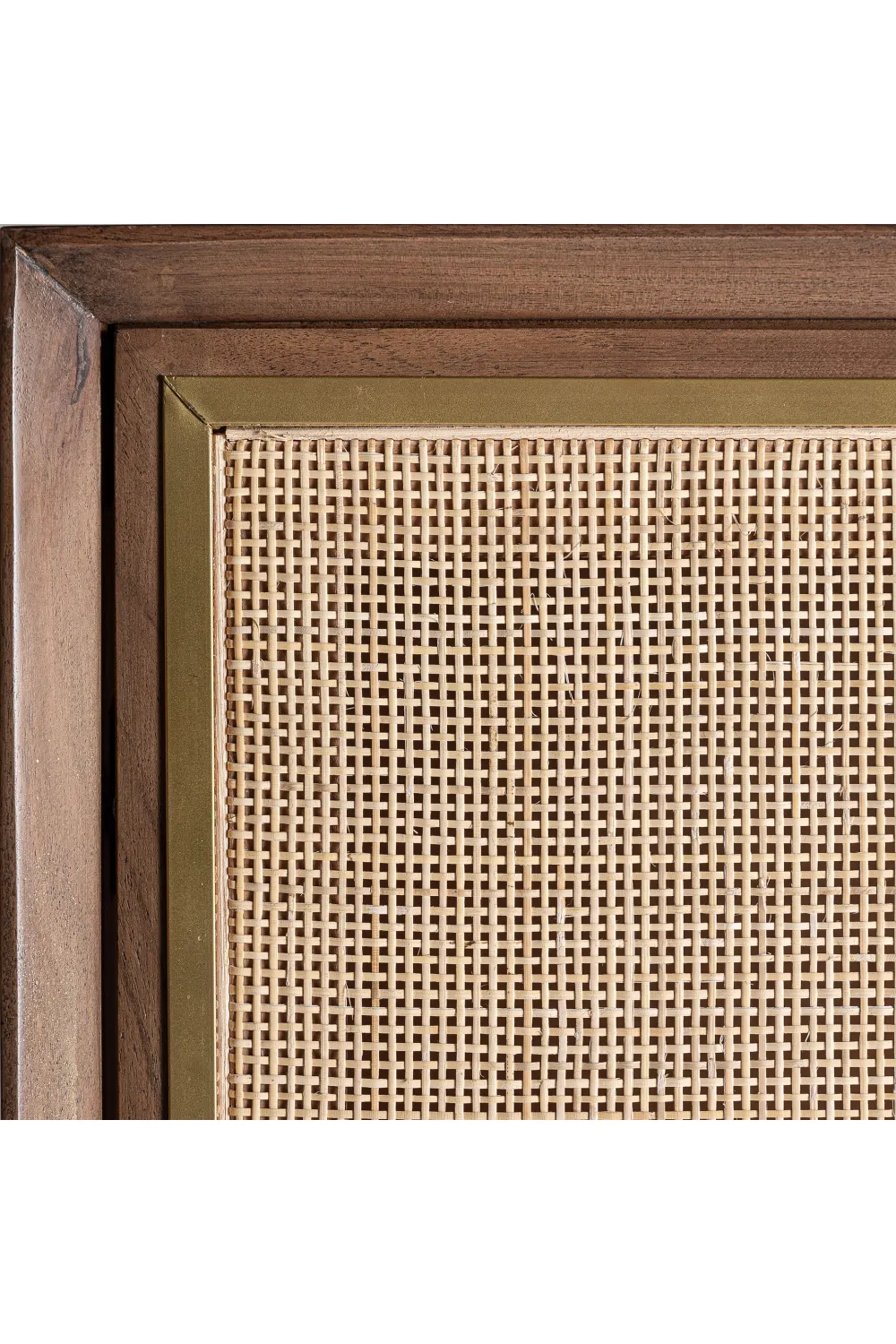 Rattan 2-Door Cabinet | Vical Home Gondorf