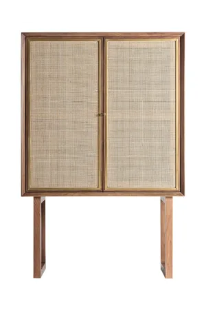 Rattan 2-Door Cabinet | Vical Home Gondorf