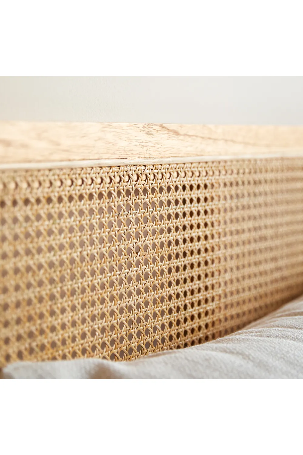 Rattan Queen Headboard 63" | Tikamoon Adele