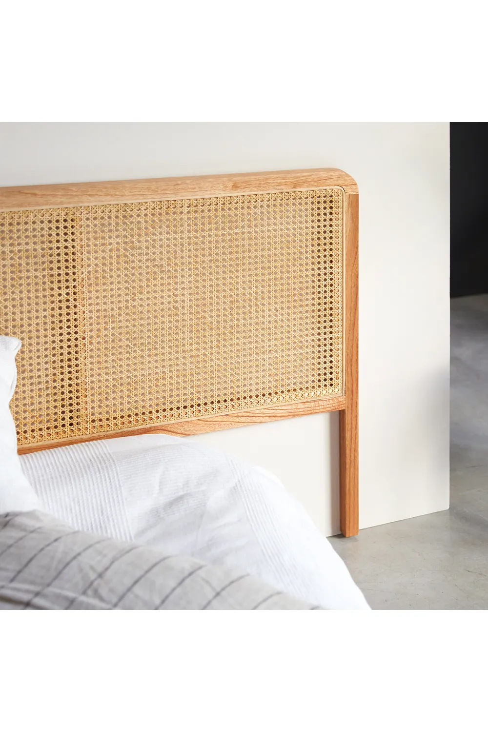 Rattan Queen Headboard 63" | Tikamoon Adele