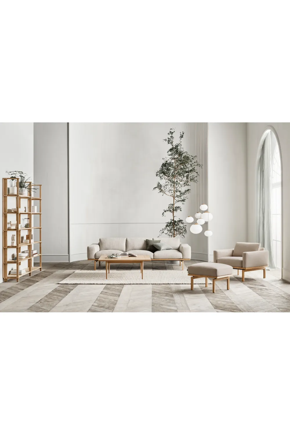 Rectangular Oak Coffee Table | Bolia Elton