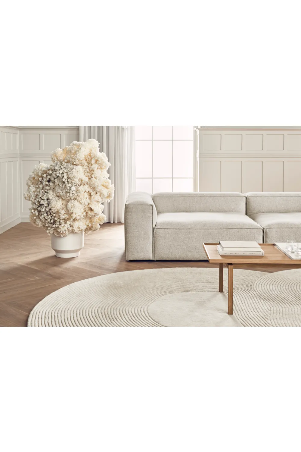 Rectangular Oak Coffee Table | Bolia Elton