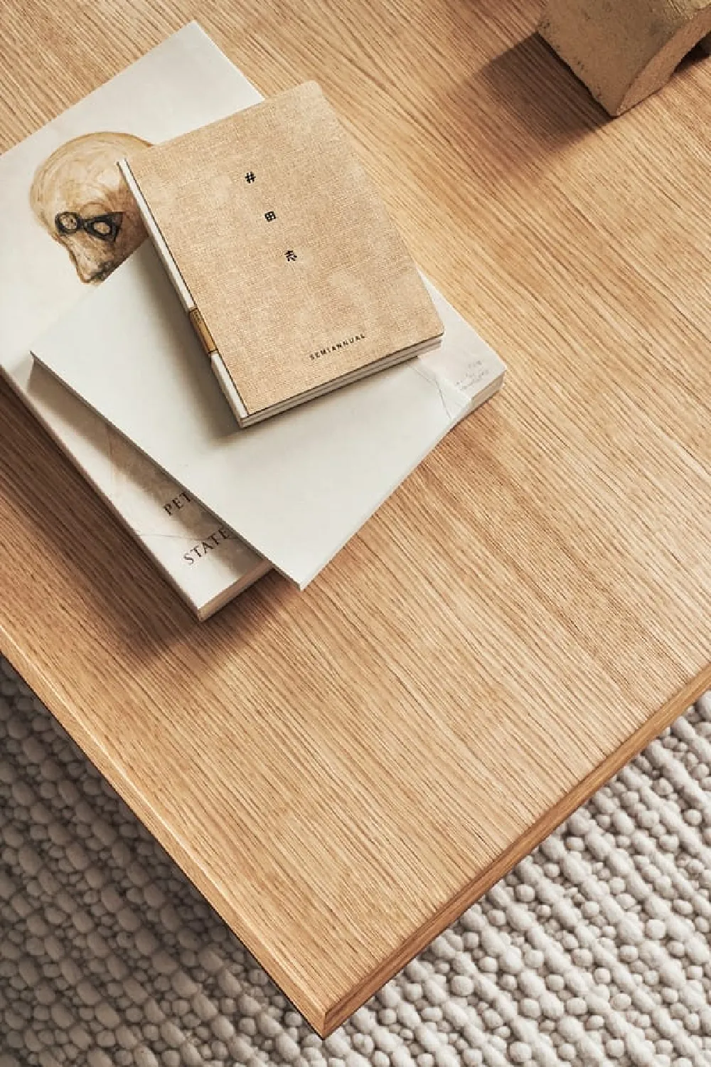 Rectangular Oak Coffee Table | Bolia Elton