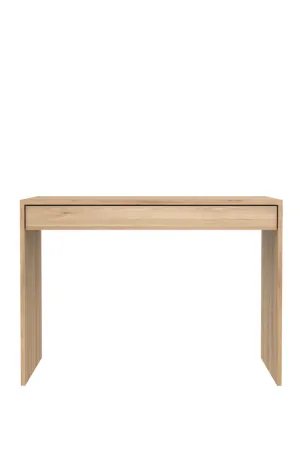 Rectangular Oak Desk | Ethnicraft Wave