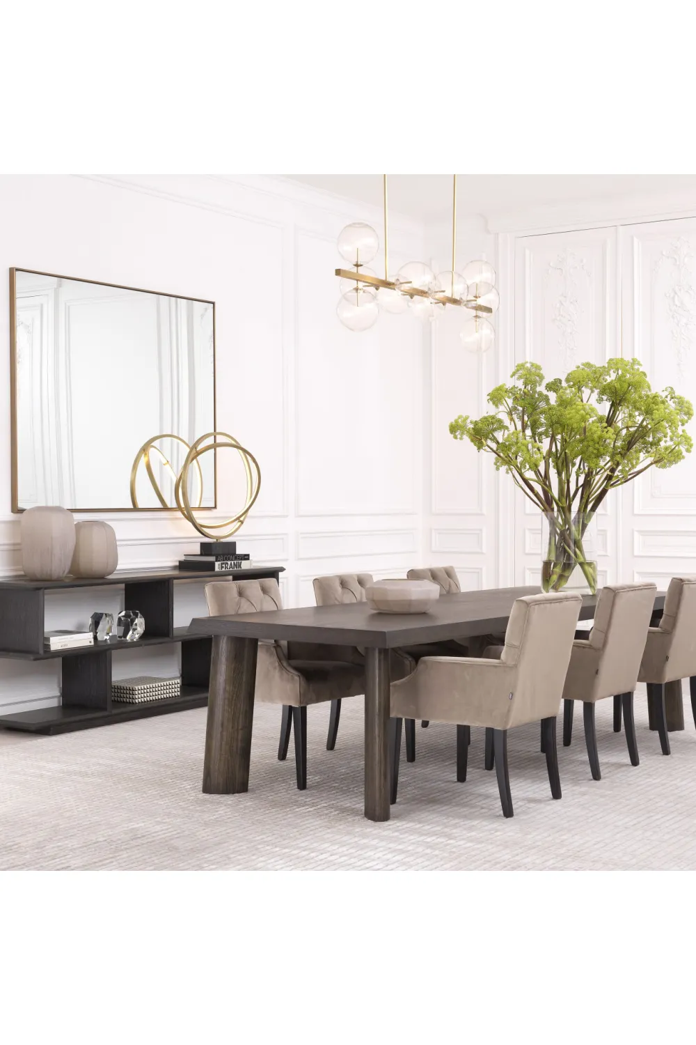 Rectangular Oak Dining Table | Eichholtz Dune