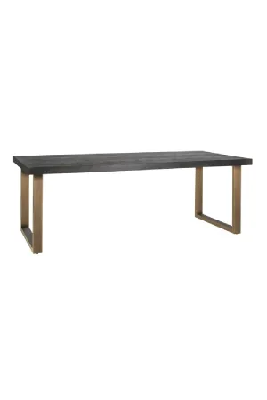 Rectangular Oak Dining Table | OROA Blackbone