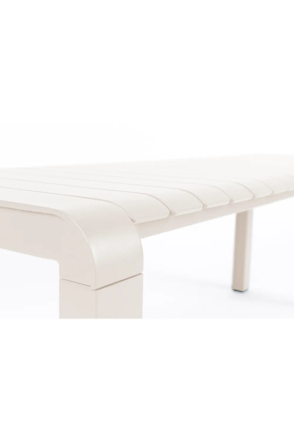 Rectangular Slatted Garden Bench | Zuiver Vonder