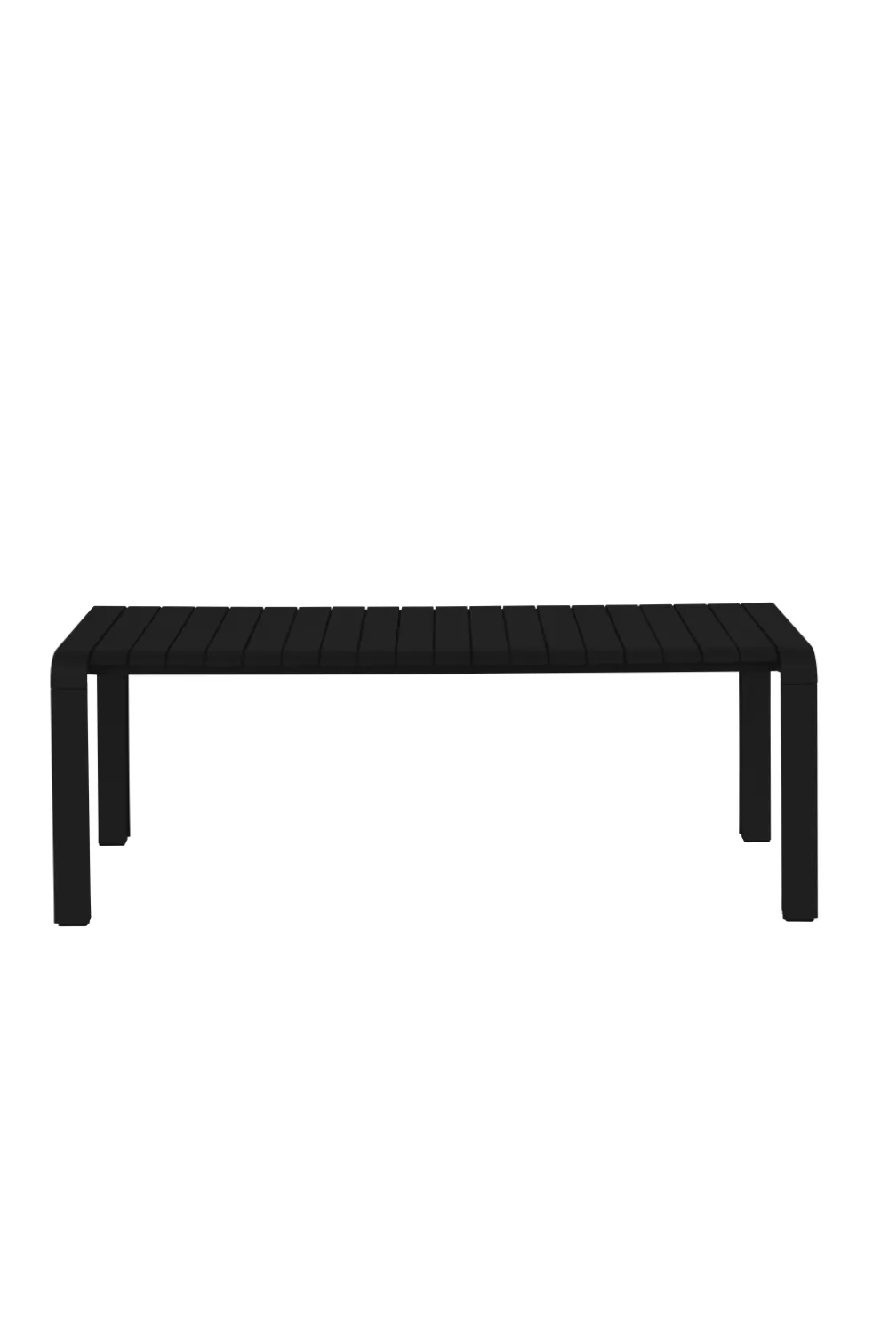 Rectangular Slatted Garden Bench | Zuiver Vonder