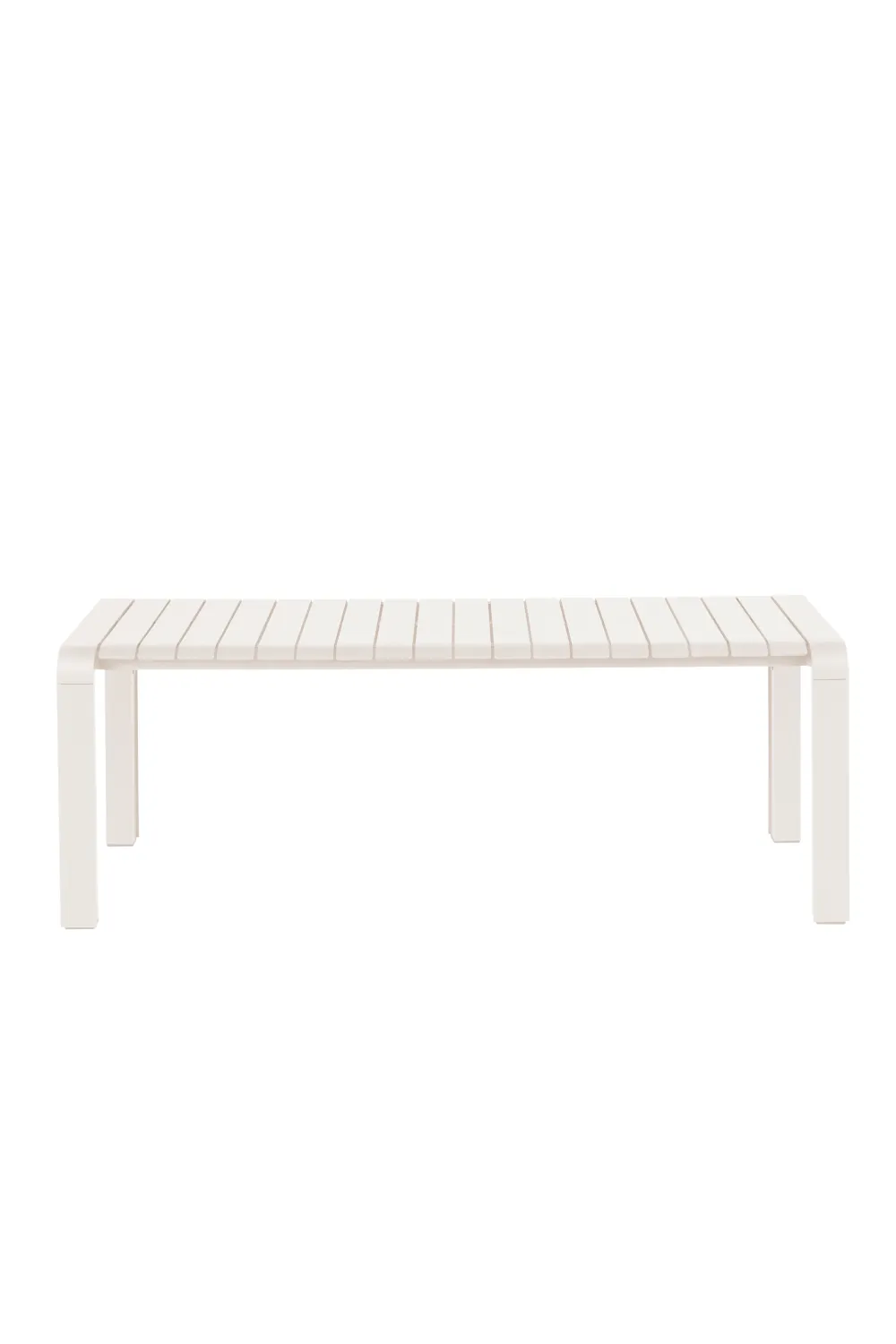 Rectangular Slatted Garden Bench | Zuiver Vonder