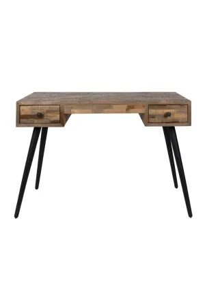 Recycled Teak Desk | DF Leo