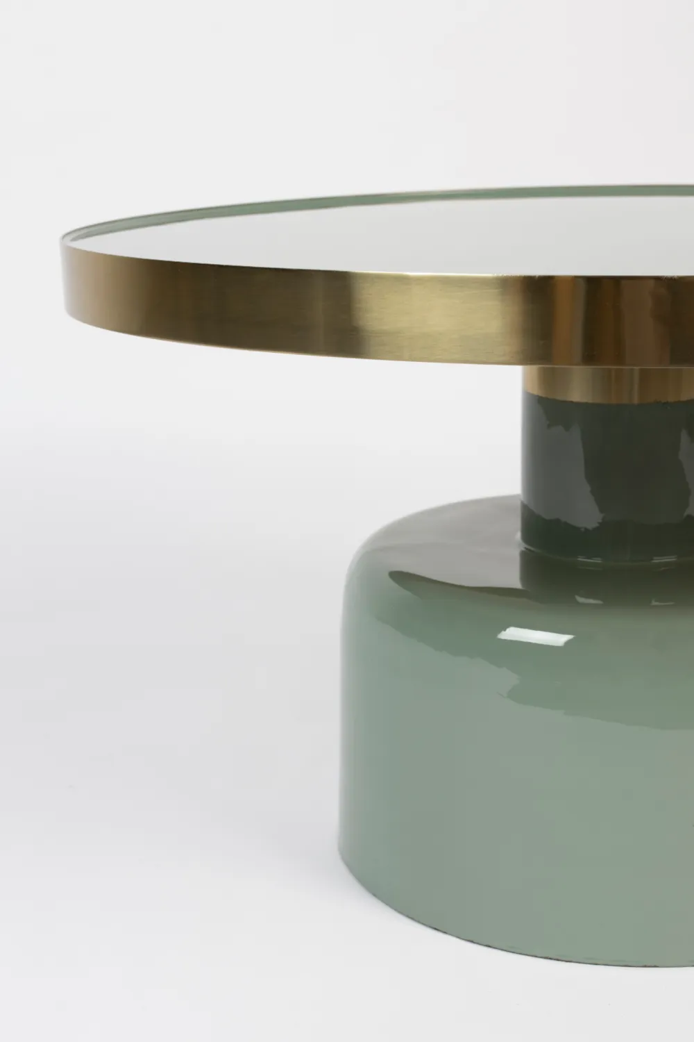 Round Enameled Coffee Table | Zuiver Glam