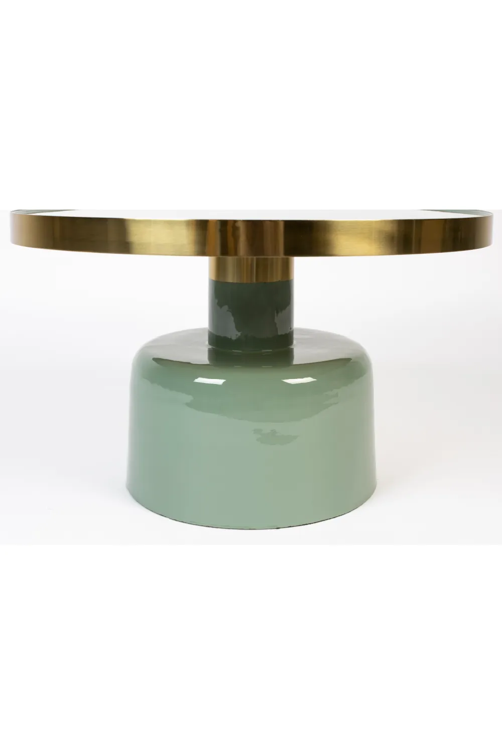 Round Enameled Coffee Table | Zuiver Glam