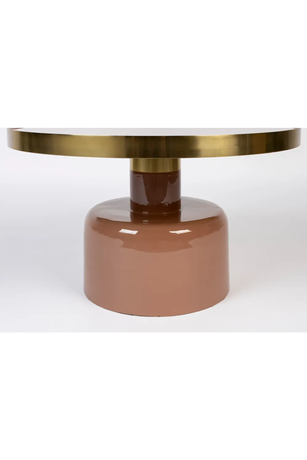 Round Enameled Coffee Table | Zuiver Glam