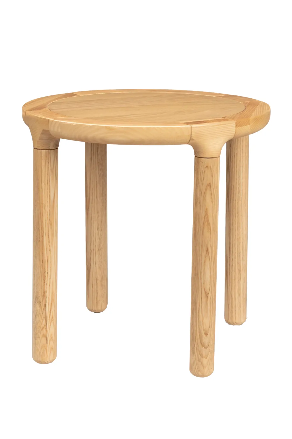 Round Oak Side Table | Zuiver Storm