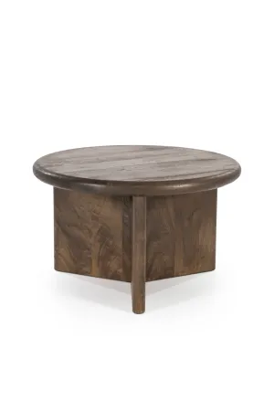 Round Wooden Coffee Table M | By-Boo Leoti