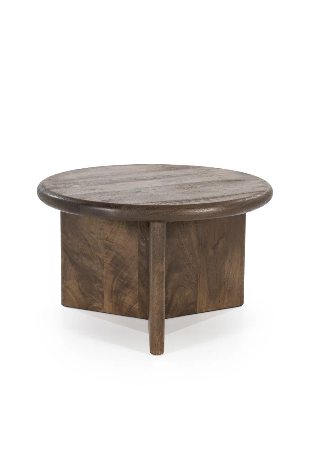 Round Wooden Coffee Table M | By-Boo Leoti