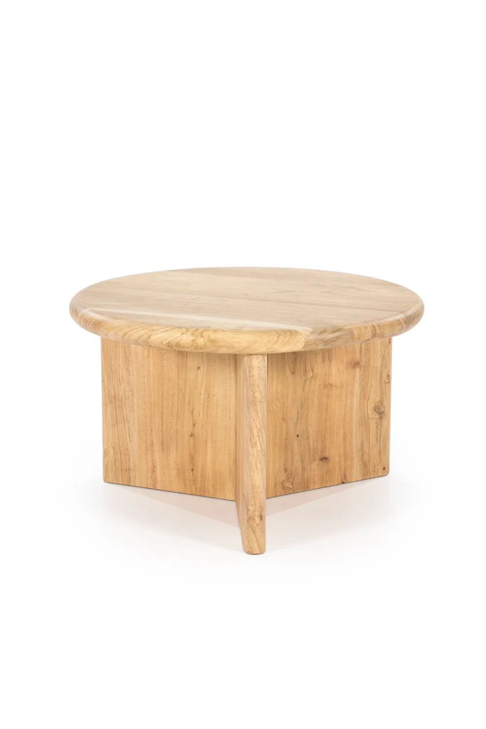 Round Wooden Coffee Table M | By-Boo Leoti