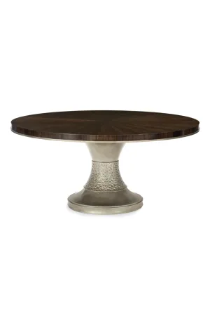 Round Wooden Dining Table | Caracole Moderne