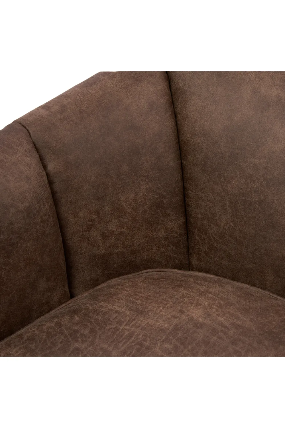 Rounded Leather Armchair | Rivièra Maison Rue Royale