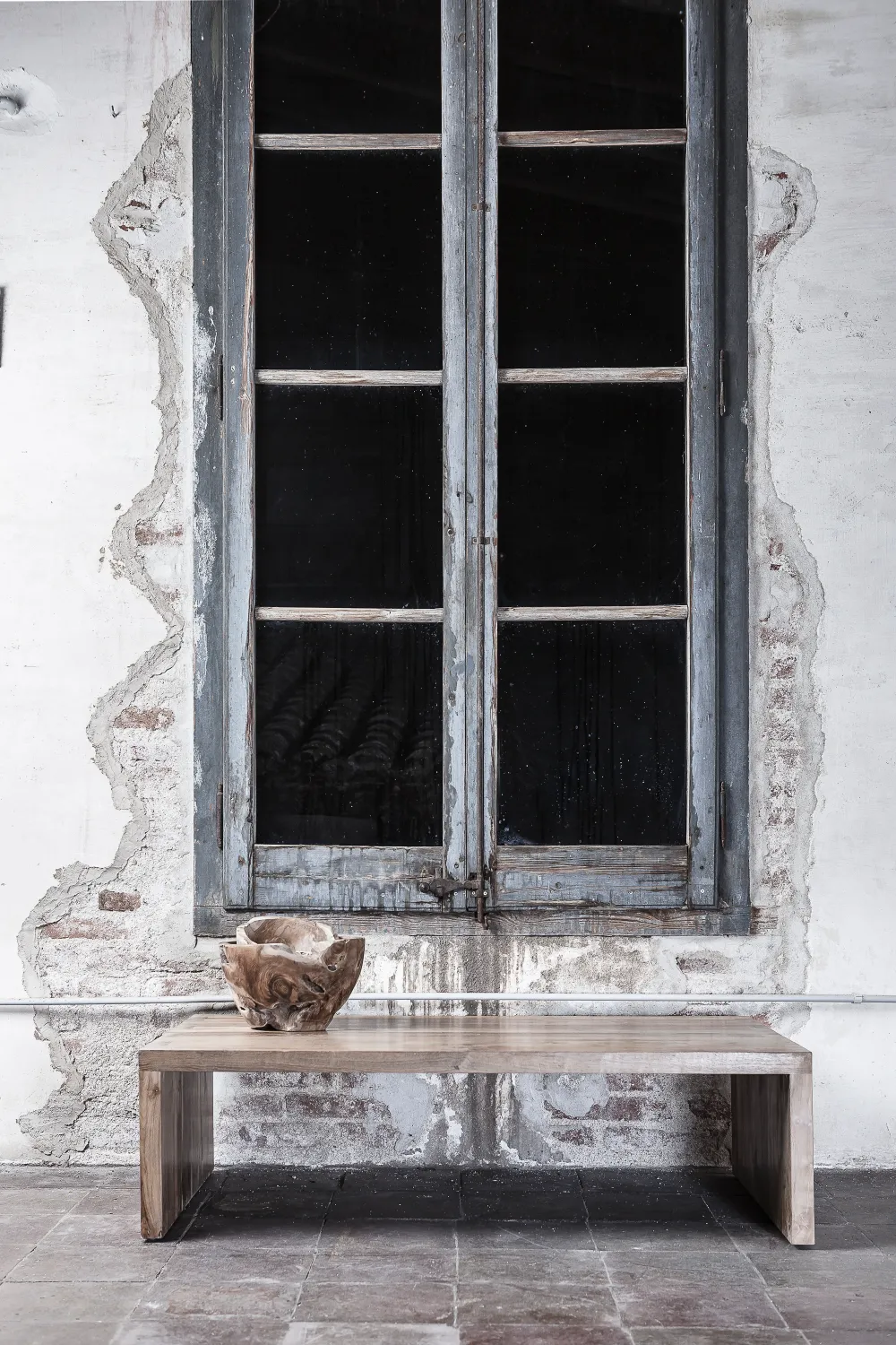 Rustic Reclaimed Teak Coffee Table | Dareels Genesis