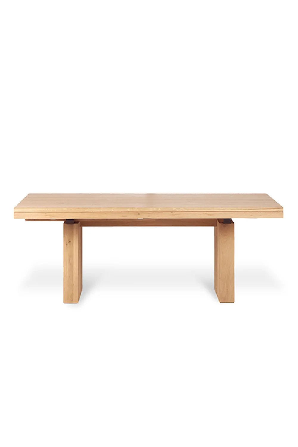 Scandinavian Extendable Oak Dining Table  | Ethnicraft Double