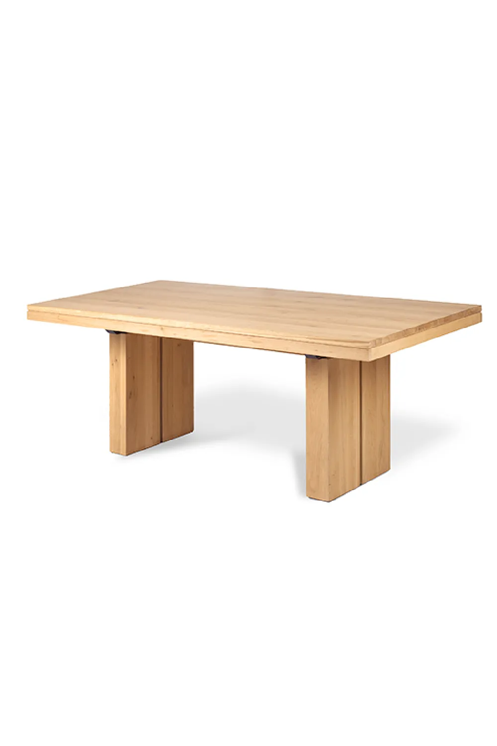 Scandinavian Extendable Oak Dining Table  | Ethnicraft Double