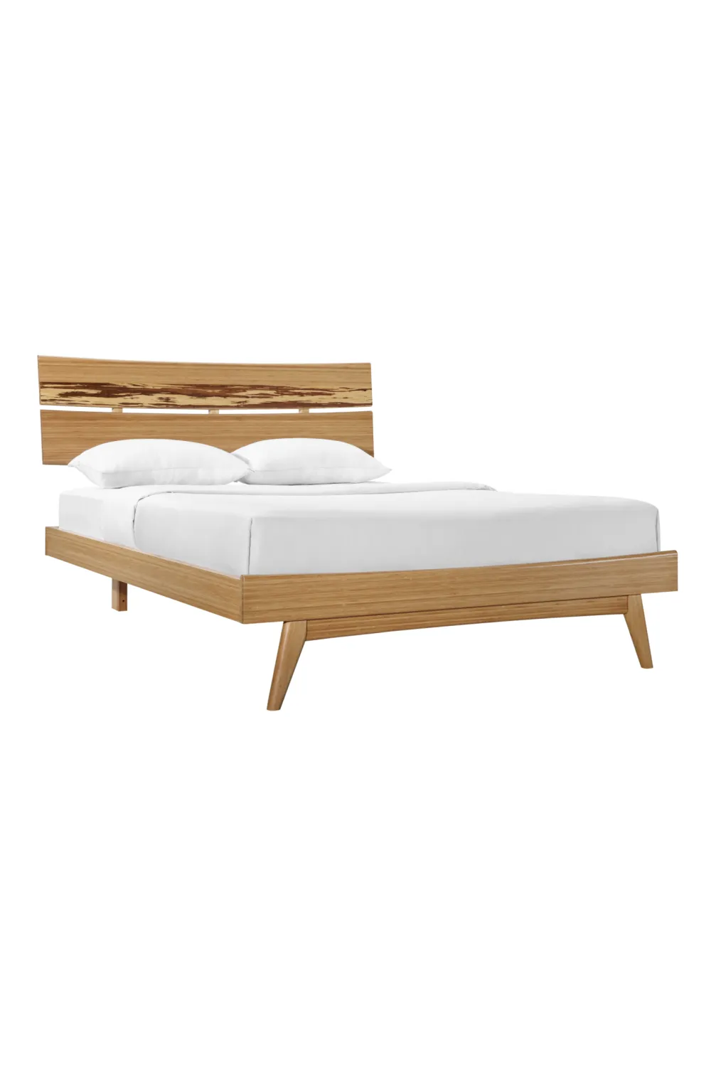 Solid Bamboo Platform Bed | Greenington Azara