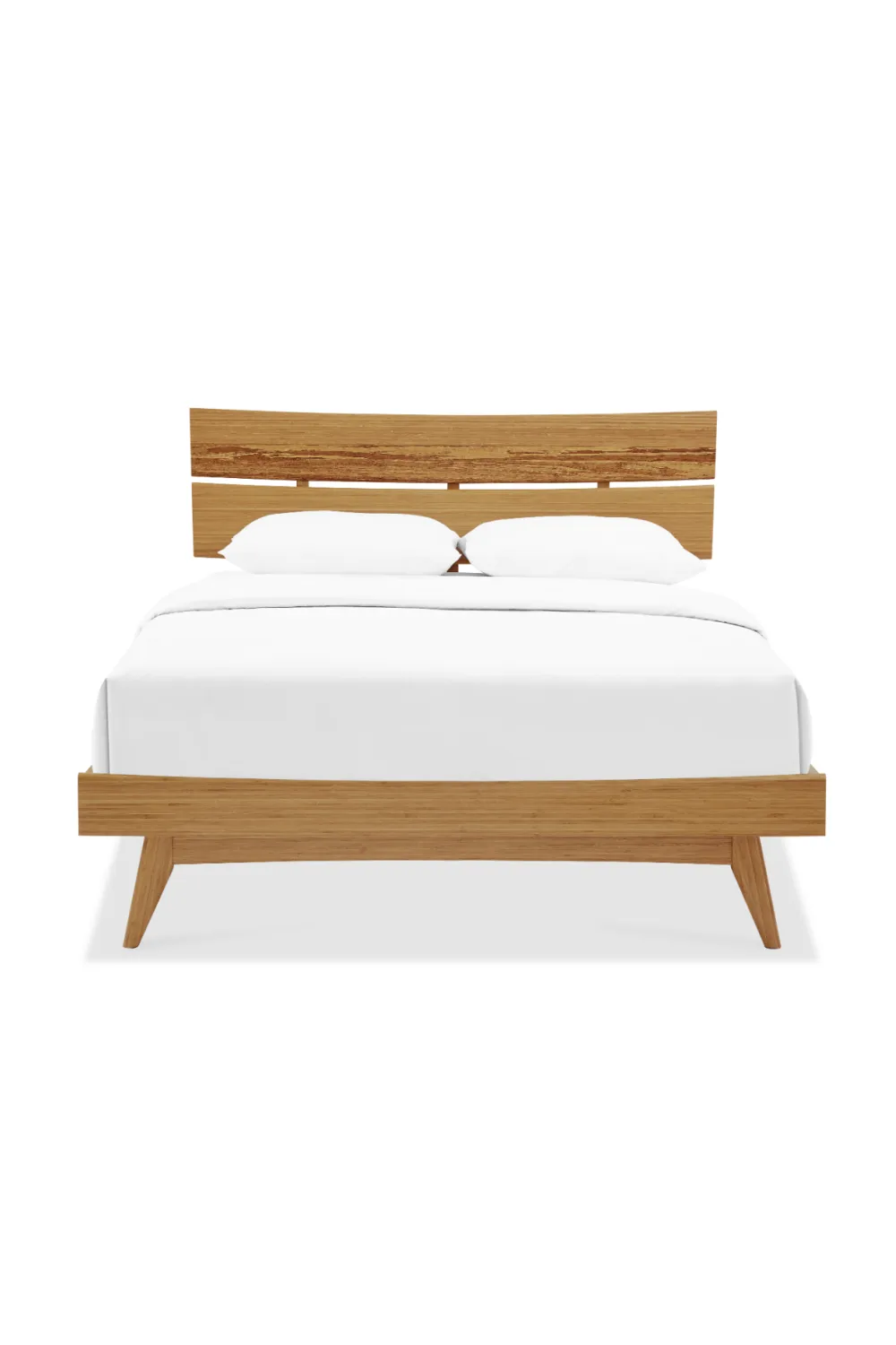 Solid Bamboo Platform Bed | Greenington Azara