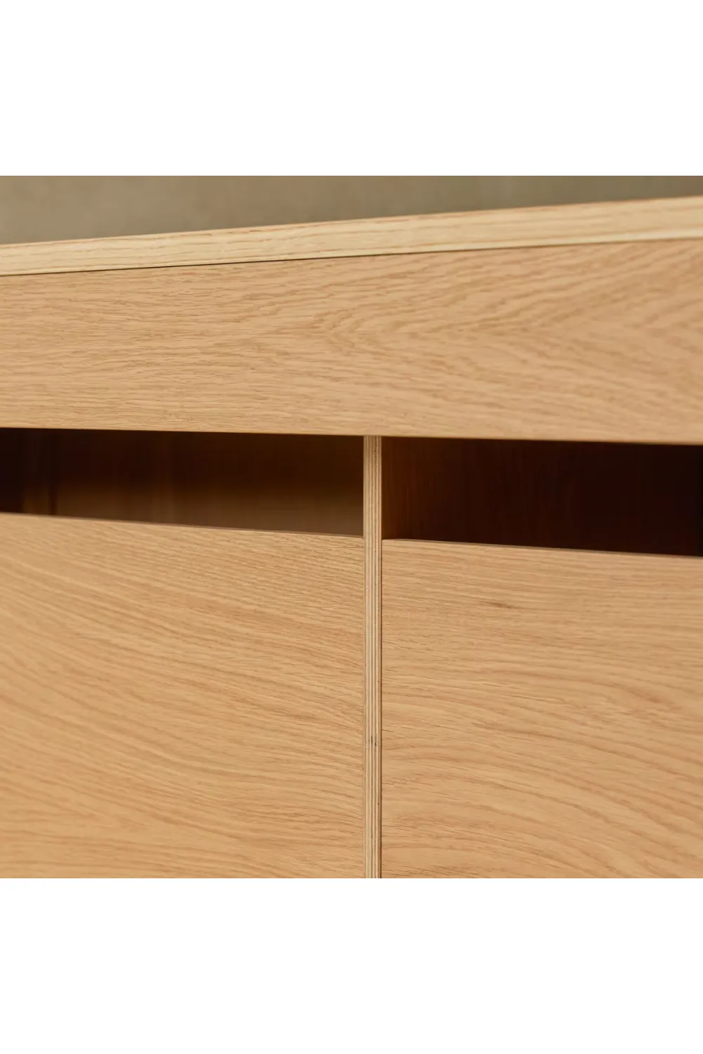 Solid Oak Japandi Bathroom Cabinet | Tikamoon Miu