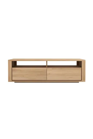 Solid Oak Japandi Media Unit | Ethnicraft Shadow