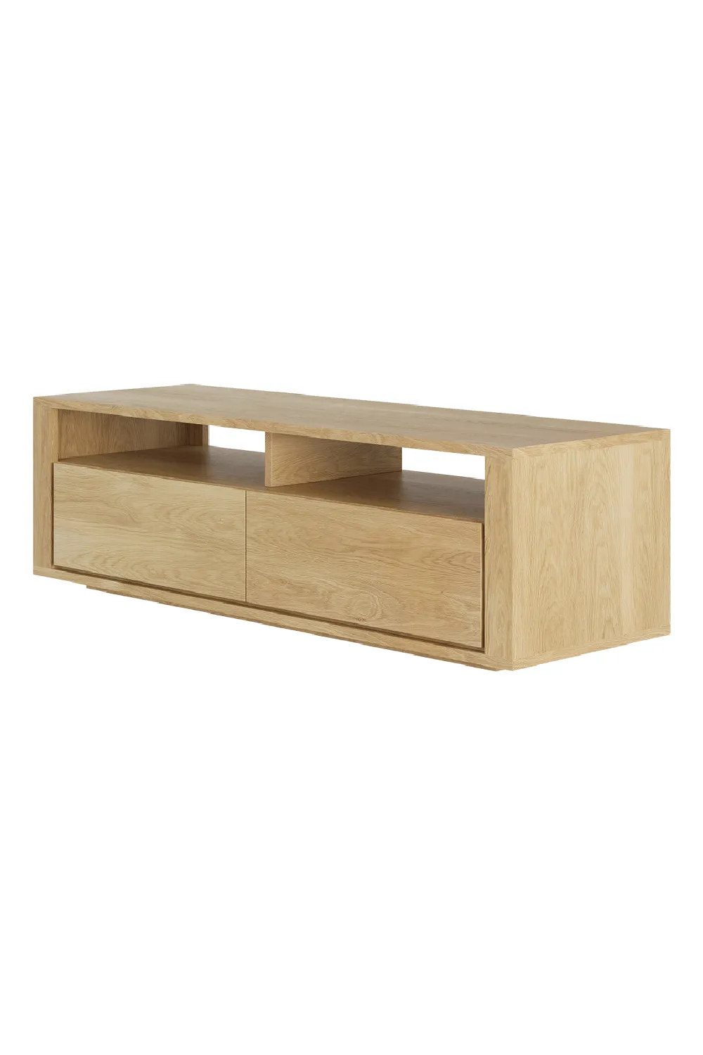 Solid Oak Japandi Media Unit | Ethnicraft Shadow