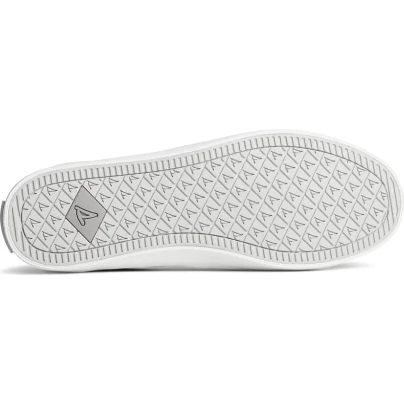 SPERRY CREST TWIN GORE PERFORATED LEATHER SLIP ON SNEAKER WOMEN'S - FINAL SALE!