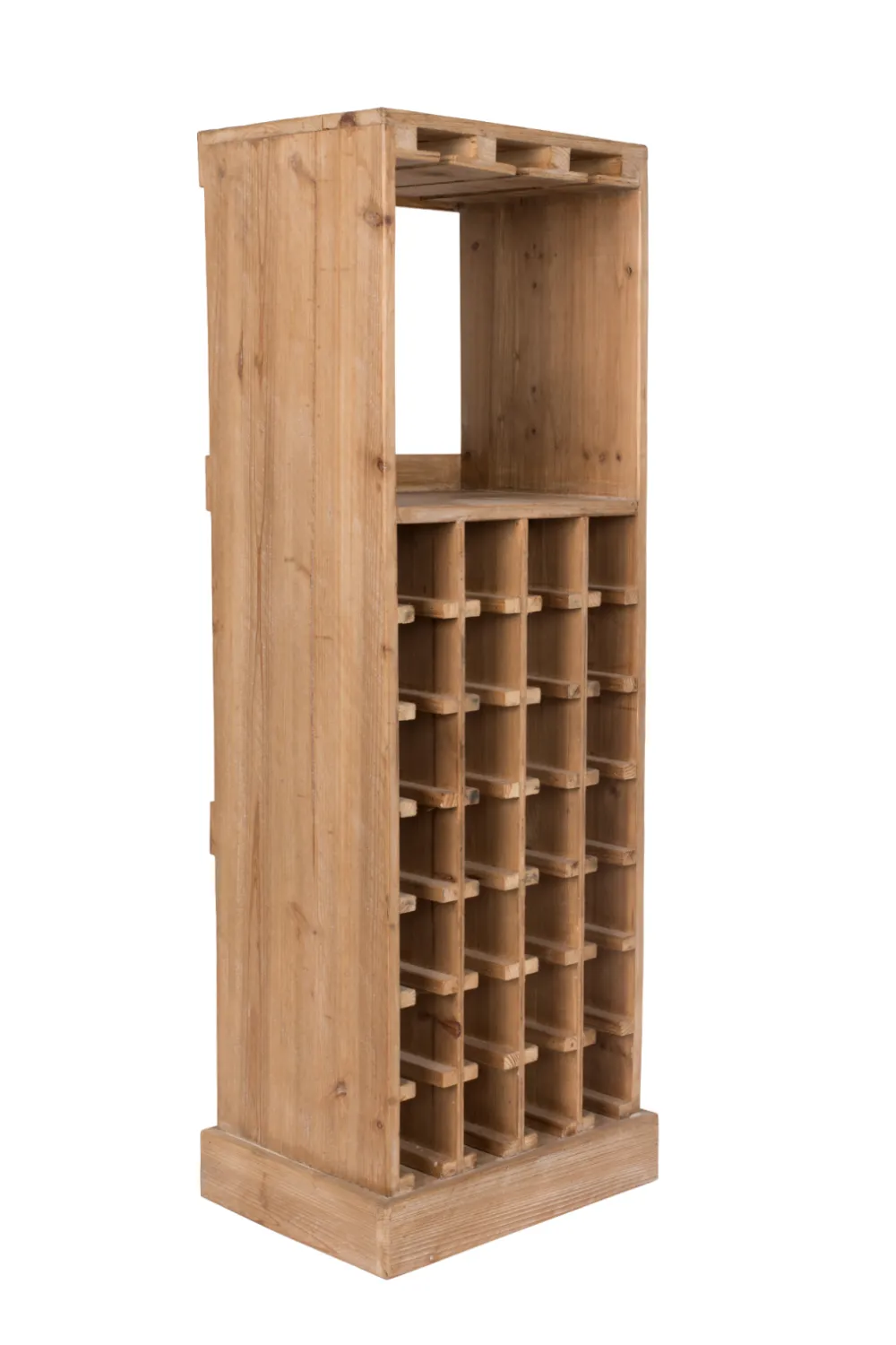 Tall Wooden Wine Cabinet | Dutchbone Claude