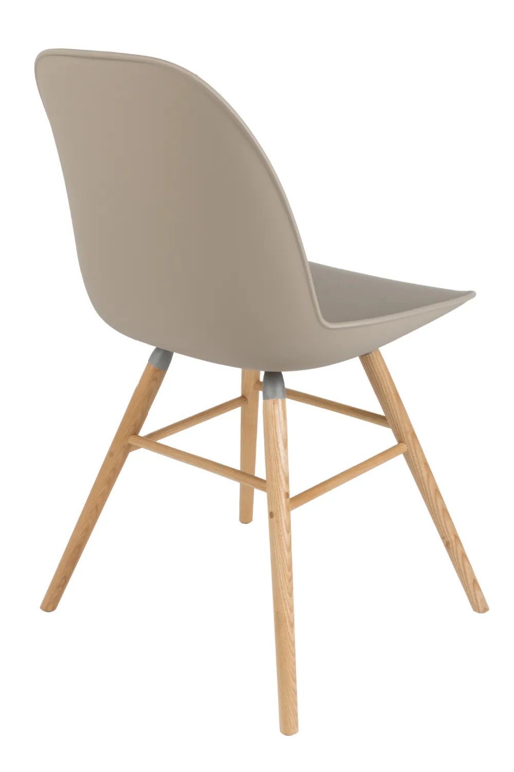 Taupe Molded Dining Chairs (2) | Zuiver Albert Kuip