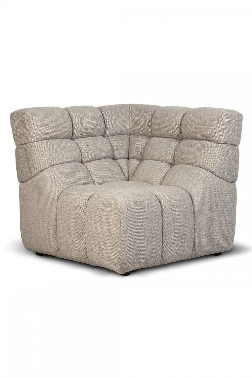 Taupe Quilted Sofa | Dareels Chopin