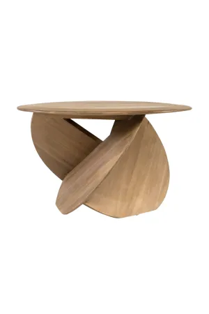 Teak Architectural Coffee Table | Versmissen Fan