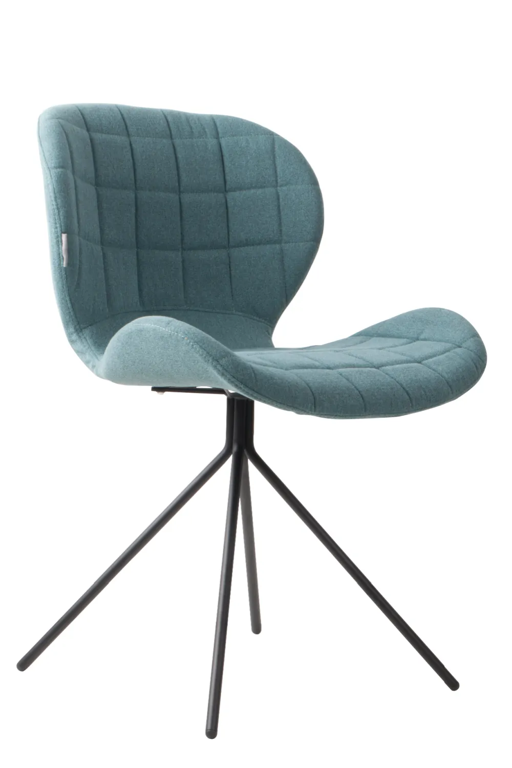 Teal Upholstered Dining Chairs (2) | Zuiver OMG