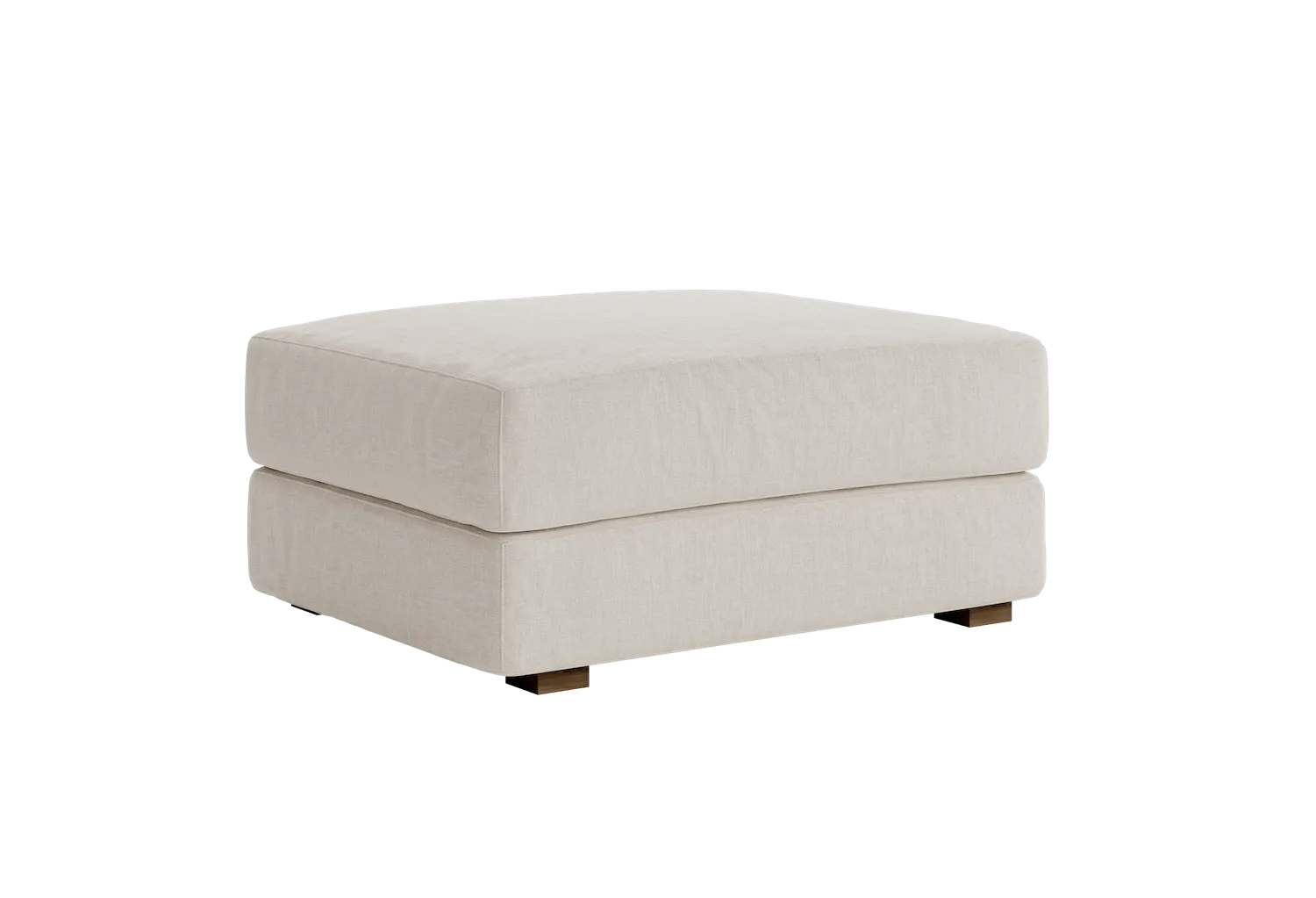 The Elevate Ottoman in Upcycled Poly