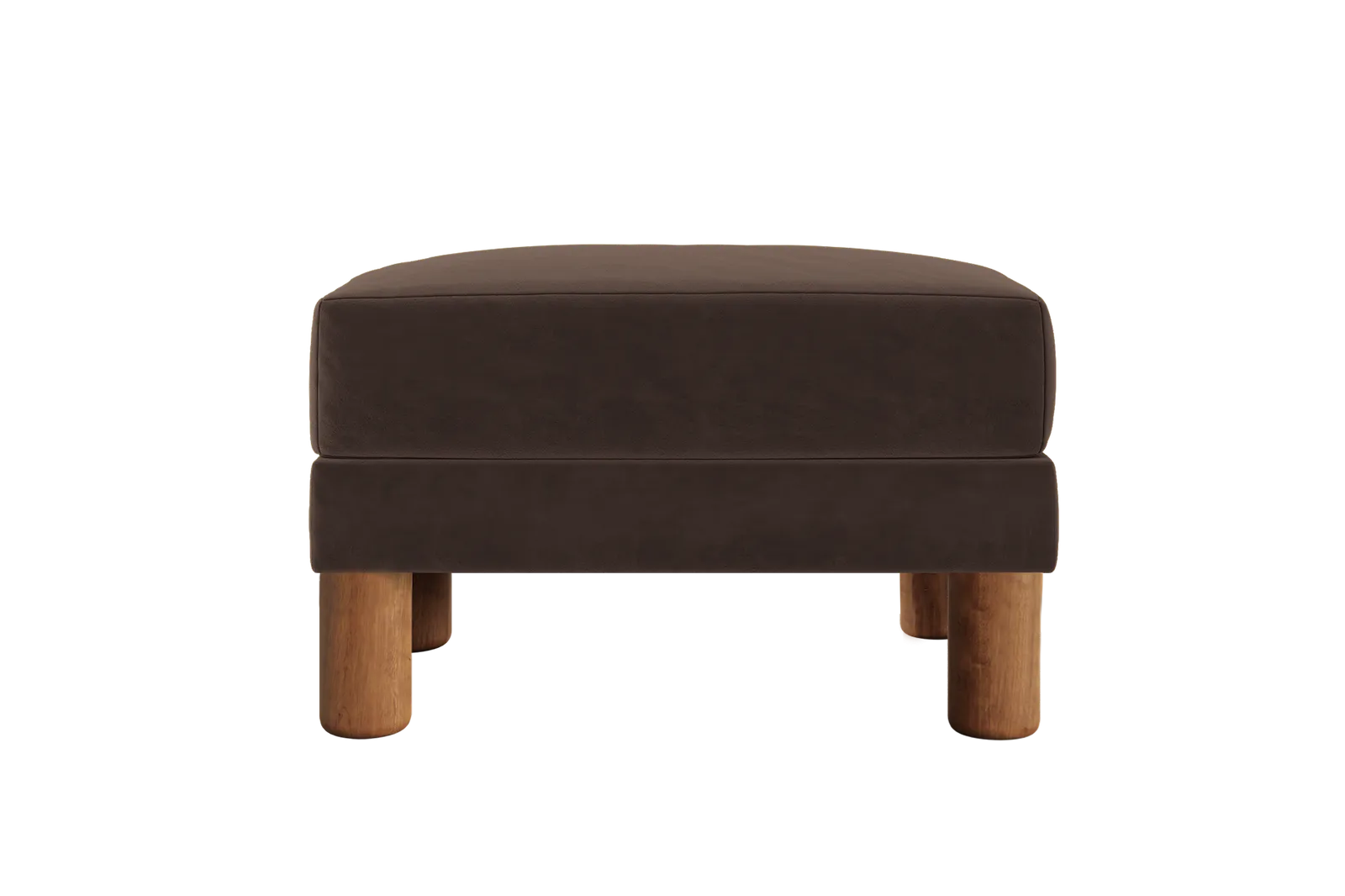 The Essential Ottoman in Recycled Velvet