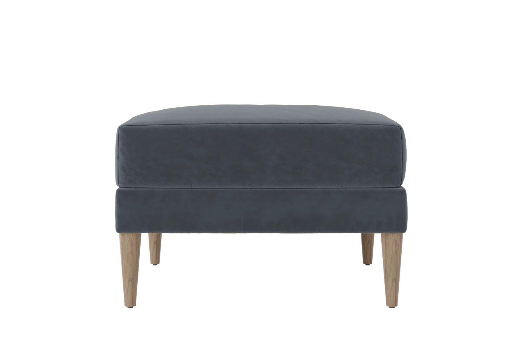 The Essential Ottoman in Recycled Velvet