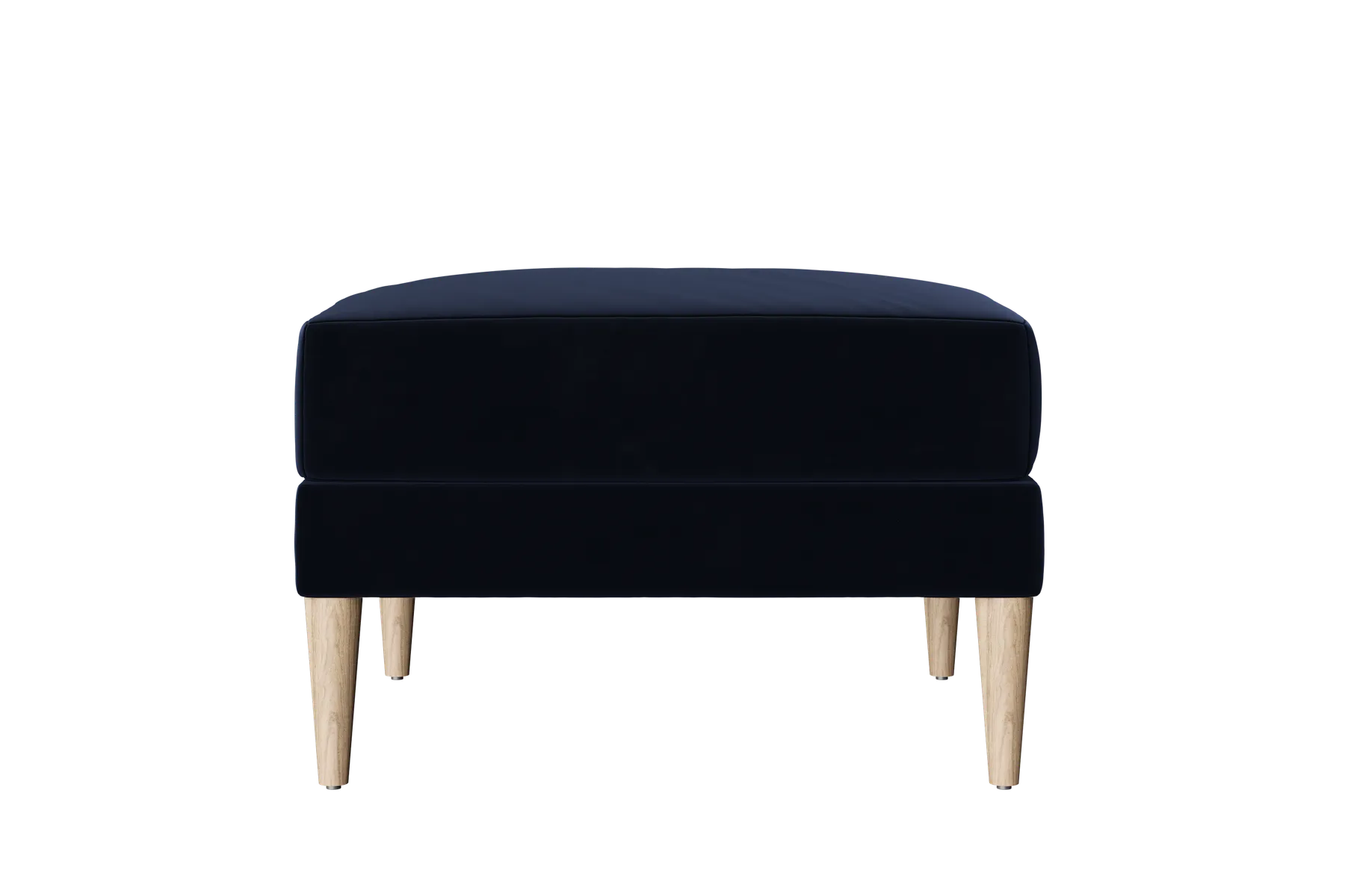 The Essential Ottoman in Recycled Velvet