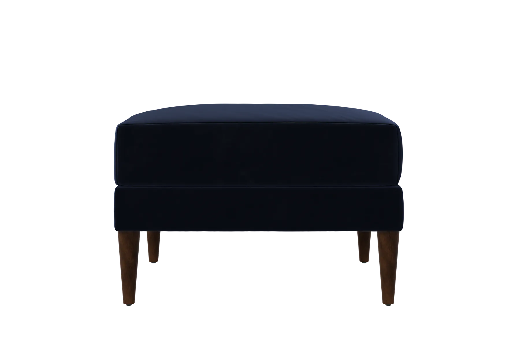 The Essential Ottoman in Recycled Velvet