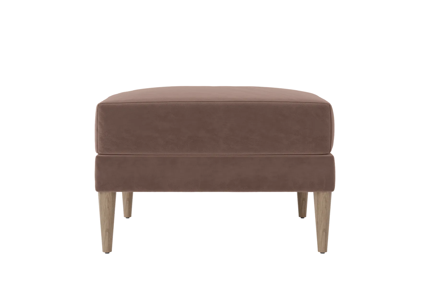 The Essential Ottoman in Recycled Velvet