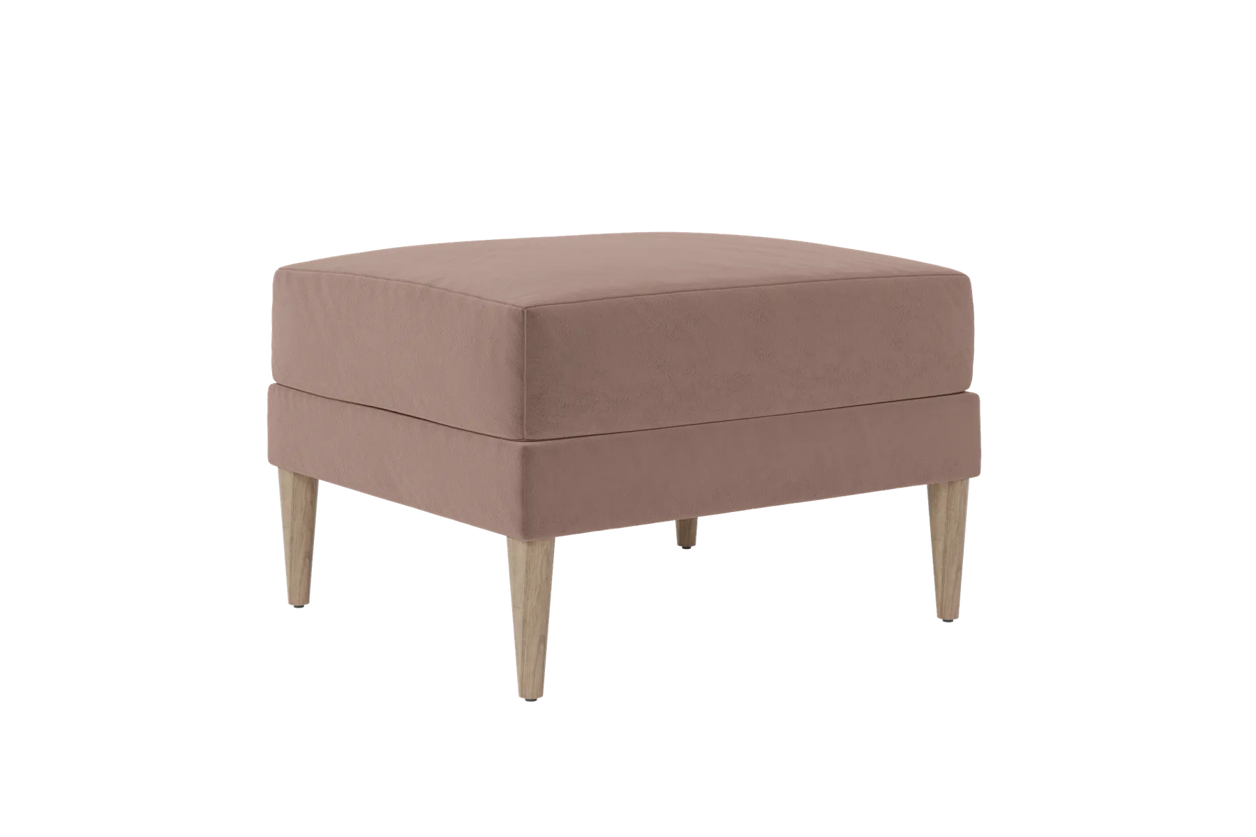 The Essential Ottoman in Recycled Velvet