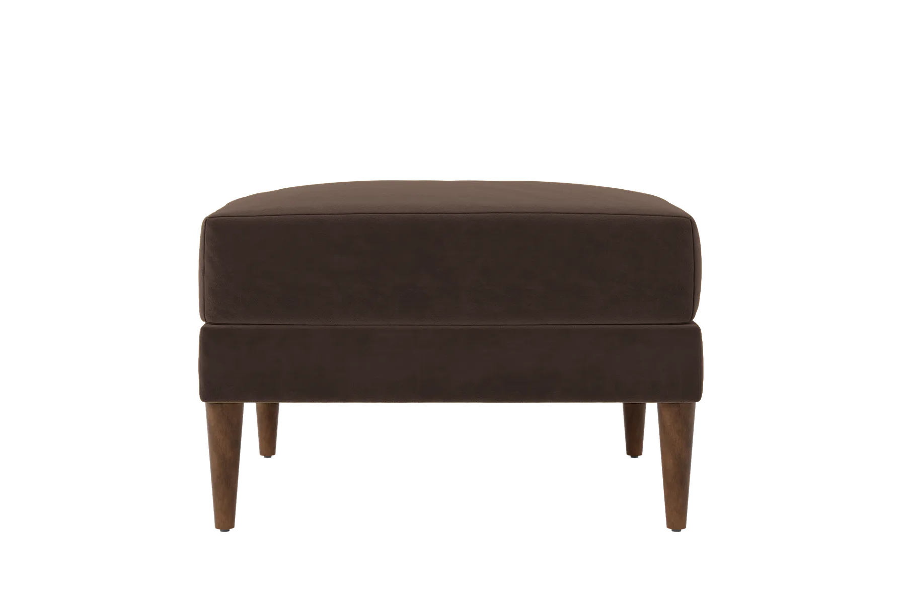 The Essential Ottoman in Recycled Velvet